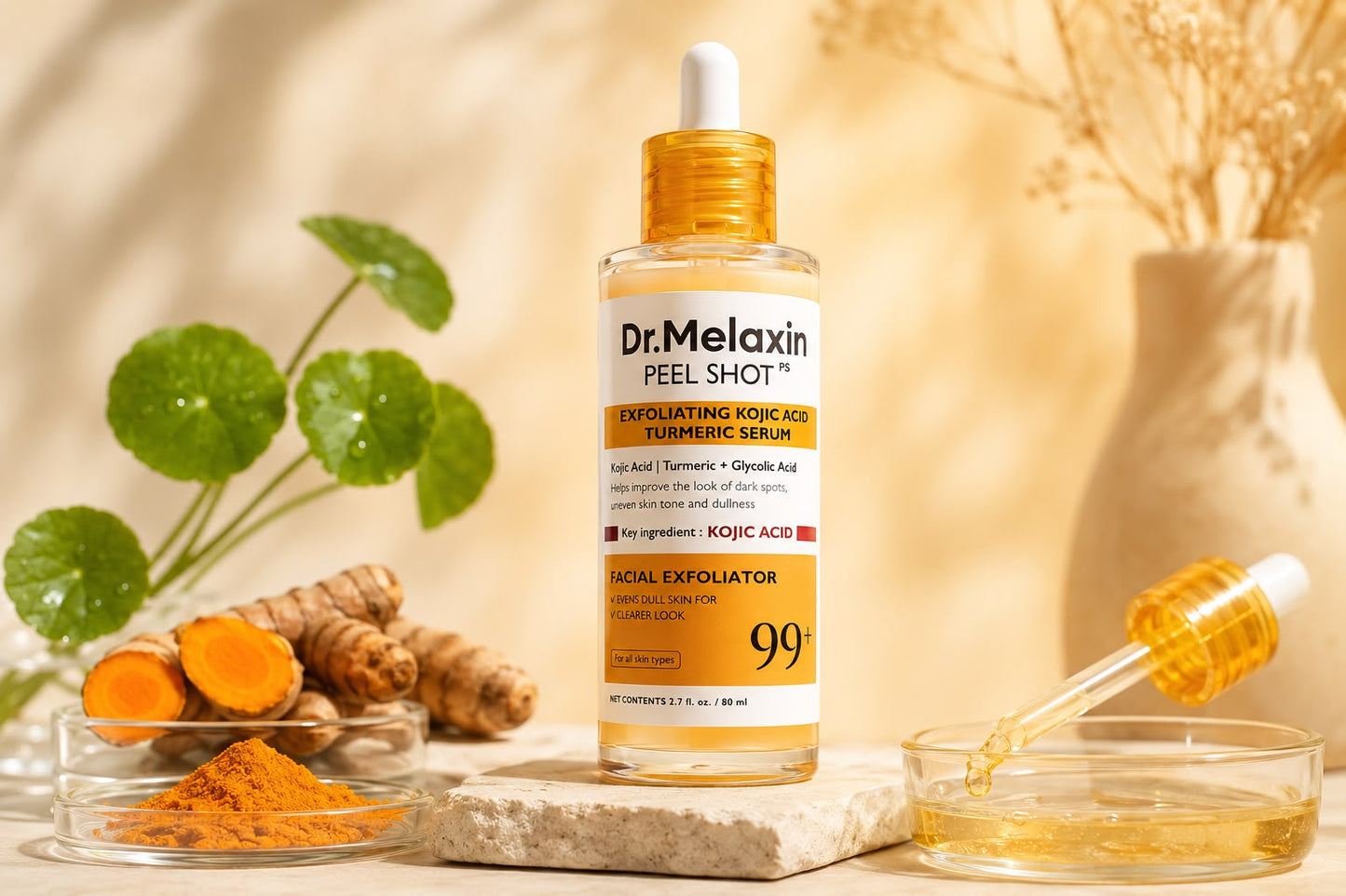 Dr. Melaxin Sérum Corporal Iluminador con Ácido Kójico y Cúrcuma